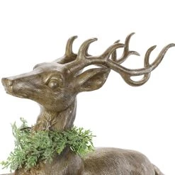 Wholesale ✨ 21" Leaping Stag with Greenery Tabletop Accent by Ashland® 🤩 -Ashland Shop 10699289 3