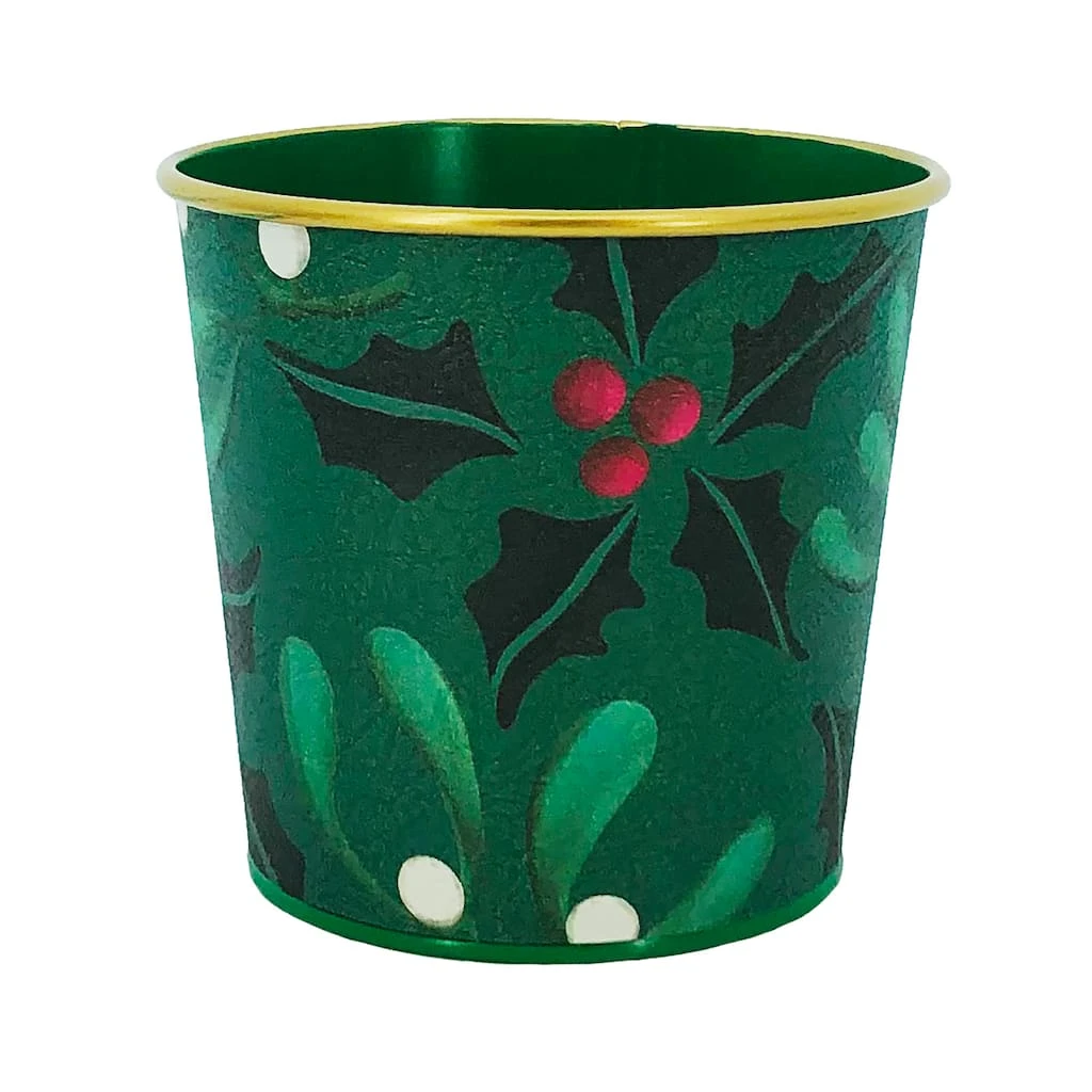 Flash Sale 😀 Assorted 4'' Mistletoe Bucket Christmas Tabletop Décor by Ashland® 🥰 4 Flash Sale 😀 Assorted 4'' Mistletoe Bucket Christmas Tabletop Décor by Ashland® 🥰 - Image 2
