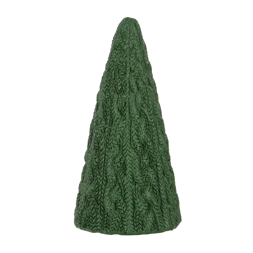Brand new 🎁 6" Green Cable Knit Tabletop Tree by Ashland® 🔔 3 Brand new 🎁 6" Green Cable Knit Tabletop Tree by Ashland® 🔔