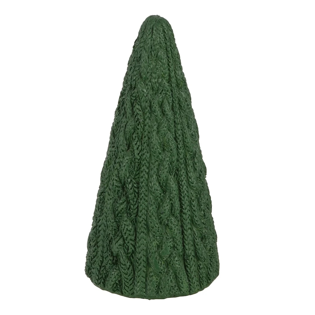 Brand new 🎁 6" Green Cable Knit Tabletop Tree by Ashland® 🔔 4 Brand new 🎁 6" Green Cable Knit Tabletop Tree by Ashland® 🔔 - Image 2