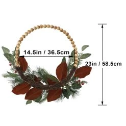 Best deal ⌛ 23" Pine, Berries & Eucalyptus Beaded Wreath by Ashland® ⌛ 7 Best deal ⌛ 23" Pine, Berries & Eucalyptus Beaded Wreath by Ashland® ⌛ -Ashland Shop 10699350 3