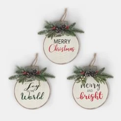 Promo ✨ Assorted 12.5" 🧨 Christmas Wall Ornament by Ashland® 🎁