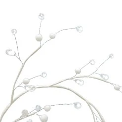 Hot Sale 🎁 5ft. White Clear Bead Coiled Garland by Ashland® 🔥