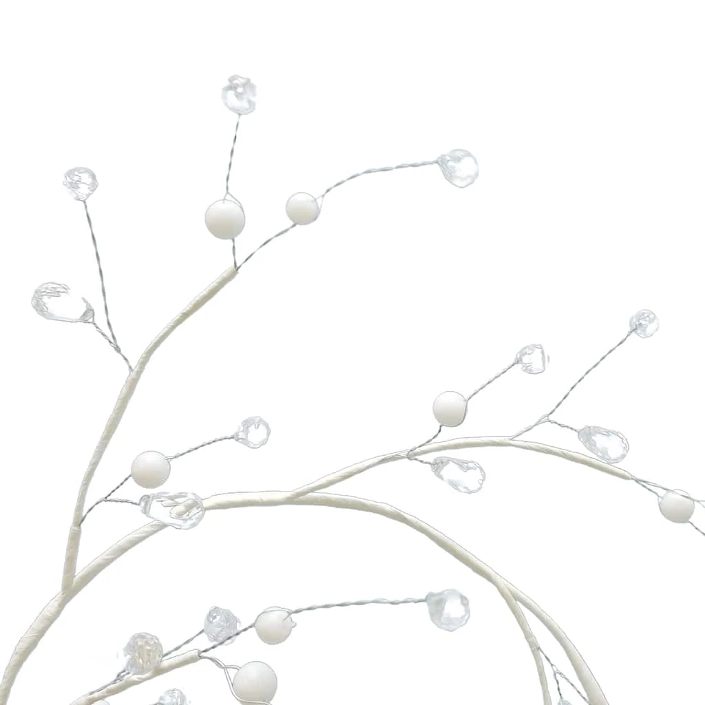 Hot Sale π 5ft. White Clear Bead Coiled Garland by Ashland® π₯ 3 Hot Sale π 5ft. White Clear Bead Coiled Garland by Ashland® π₯