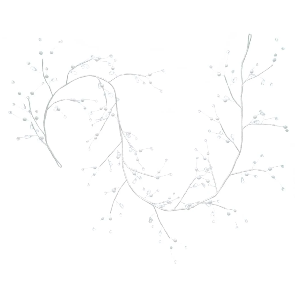 Hot Sale π 5ft. White Clear Bead Coiled Garland by Ashland® π₯ 5 Hot Sale π 5ft. White Clear Bead Coiled Garland by Ashland® π₯ - Image 3