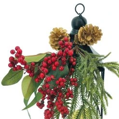 Outlet 💯 17" Berry & Pinecone Tabletop Lantern by Ashland® 👍 -Ashland Shop 10699726 4