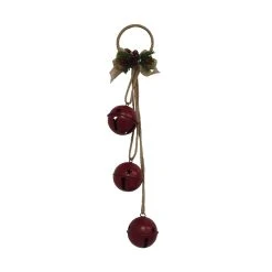 Best Sale 🔔 24" Red 3 Bell Door Hanger by Ashland® 🧨