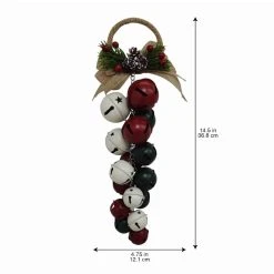 Top 10 🛒 14.5" Red, Green and White Bell Bunch Door Hanger by Ashland® ❤️ -Ashland Shop 10699738 3