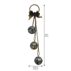 Cheapest ✨ 24" Silver and Gold 3 Bell Door Hanger by Ashland® ⌛ -Ashland Shop 10699743 3