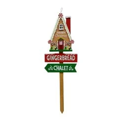 Coupon 🤩 Assorted 36" North/Gingerbread Christmas Yard Stake by Ashland® ❤️ -Ashland Shop 10699760 3