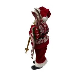 Discount ✔️ 10.5" Skiing Santa Figurine by Ashland® 🎉 -Ashland Shop 10699780 2