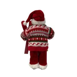 Discount ✔️ 10.5" Skiing Santa Figurine by Ashland® 🎉 -Ashland Shop 10699780 3