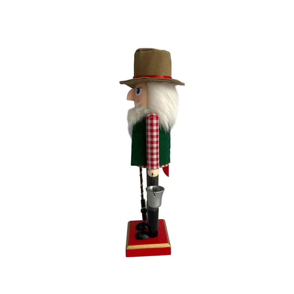 Top 10 ๐งจ 10" Fisherman Wooden Collectible Nutcracker by Ashland® โ 4 Top 10 ๐งจ 10" Fisherman Wooden Collectible Nutcracker by Ashland® โ - Image 2