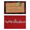 Best Pirce 🎉 Assorted Welcome & Merry Christmas Doormat by Ashland® 🔔 -Ashland Shop 10699806 1