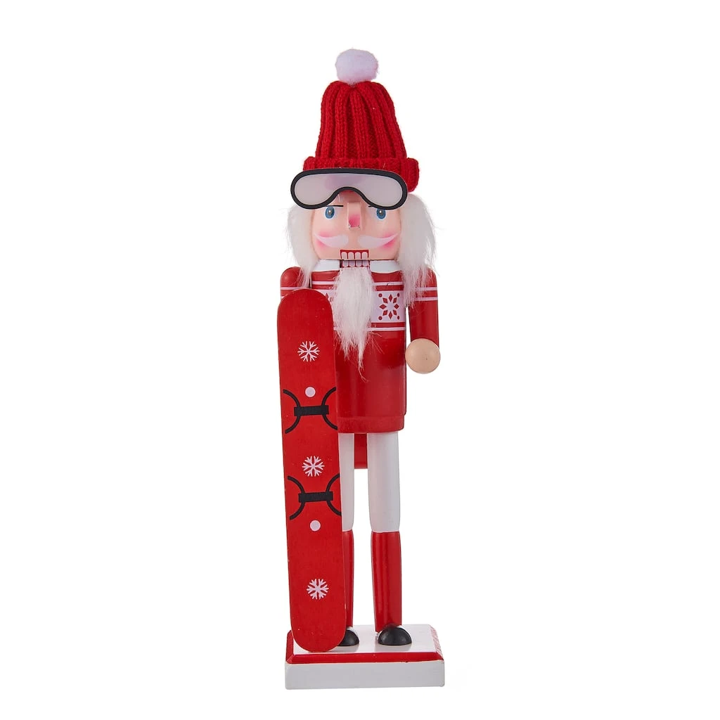 Brand new π 10" Skier Collectible Nutcracker by Ashland® π 3 Brand new π 10" Skier Collectible Nutcracker by Ashland® π