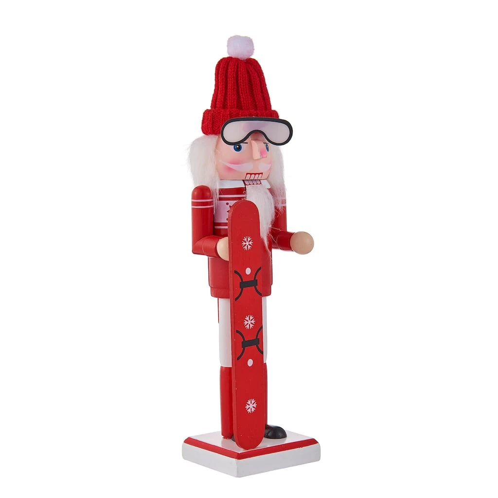 Brand new π 10" Skier Collectible Nutcracker by Ashland® π 4 Brand new π 10" Skier Collectible Nutcracker by Ashland® π - Image 2