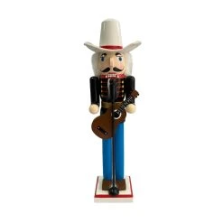Promo ✔️ 16" Guitar Collectible Nutcracker by Ashland® 🎉