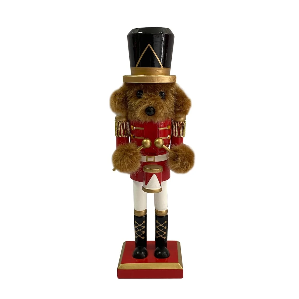 Cheap 🎉 10" Collectible Bear Nutcracker by Ashland® 🔥 3 Cheap 🎉 10" Collectible Bear Nutcracker by Ashland® 🔥