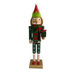 Cheapest ⭐ 16" Snowflake Elf Collectible Nutcracker by Ashland® ✔️
