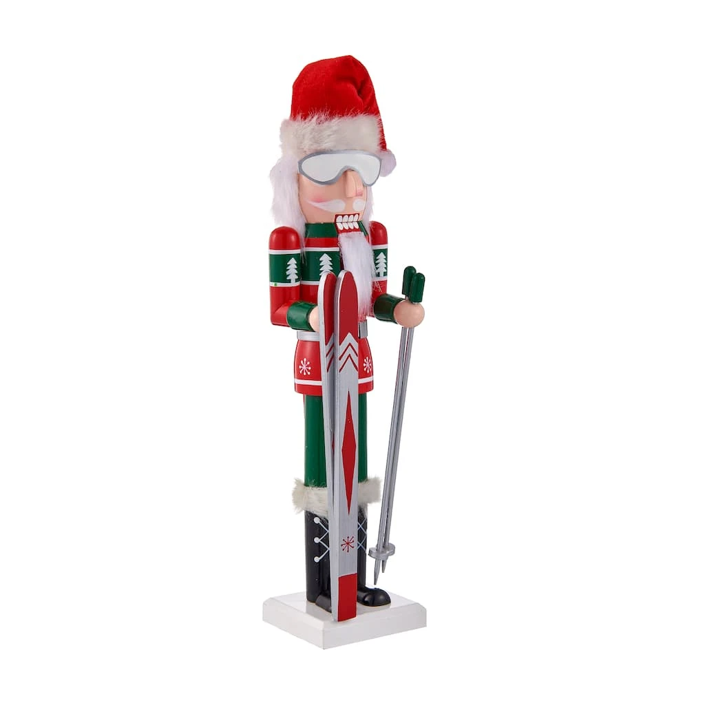 Deals ✨ 16" Santa Skier Collectible Nutcracker by Ashland® ⭐ 4 Deals ✨ 16" Santa Skier Collectible Nutcracker by Ashland® ⭐ - Image 2