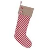 Cheapest 🤩 23" Red & White Striped Stocking by Ashland® 😍