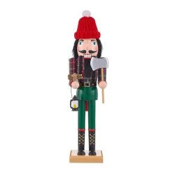 Hot Sale 🥰 16" Red & Black Plaid Collectible Nutcracker by Ashland® 🧨