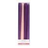 Cheap ⭐ 10" Smooth Purple & Pink Advent Taper Candles, 4ct. by Ashland® ✔️ -Ashland Shop 10699943 1