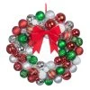 Best deal 🎁 23" Multicolored Ball Ornament Wall Wreath by Ashland® ⌛ -Ashland Shop 10699986 1