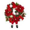Coupon ⭐ 30" Santa Hat With Legs Wreath by Ashland® ✨ -Ashland Shop 10699995 1