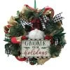 Hot Sale ✨ 22" Gnome For The Holidays Wreath by Ashland® ✔️ -Ashland Shop 10700008 1