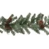 Coupon 💯 6ft. Snowy Pine & Pinecone Garland by Ashland® 🧨