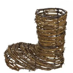 Hot Sale 🔔 8" Grapevine Santa Boot Decoration by Ashland® ✔️