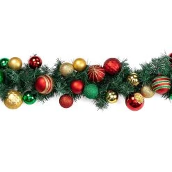 Hot Sale ✨ 72" Red & Green Ornament Garland by Ashland® 🎉 -Ashland Shop 10700053 2