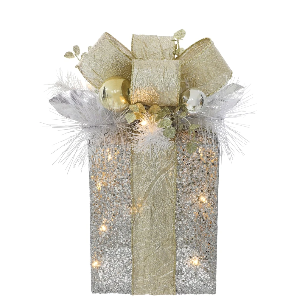 Cheap π 16" White Pine Gift Box With LED Lights by Ashland® π 4 Cheap π 16" White Pine Gift Box With LED Lights by Ashland® π - Image 2