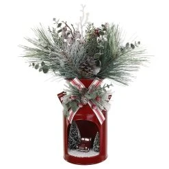 Flash Sale 🔥 20" Tabletop Artificial Pine With Tin Container by Ashland® 😉