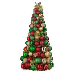 Best reviews of 🌟 22" Red, Green & Gold Ornament Tree by Ashland® 🔔