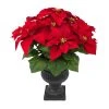 Hot Sale 😍 24" Deluxe Potted Red Poinsettia by Ashland® ✔️ -Ashland Shop 10700083 1