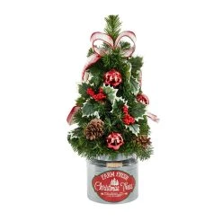 Wholesale ⌛ 2ft. Potted Artificial Tree With Holly Berries by Ashland® ⭐