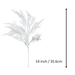 Wholesale 🤩 White Glitter Cedar Pick by Ashland® ⭐ 7 Wholesale 🤩 White Glitter Cedar Pick by Ashland® ⭐ -Ashland Shop 10700105 3