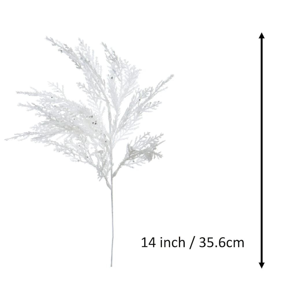 Wholesale 🤩 White Glitter Cedar Pick by Ashland® ⭐ 5 Wholesale 🤩 White Glitter Cedar Pick by Ashland® ⭐ - Image 3