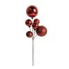 Outlet 😍 Red Ball Ornament Pick by Ashland® ✔️ -Ashland Shop 10700128 1
