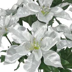 Brand new 🔥 Silver Poinsettia Bush by Ashland® 👏 -Ashland Shop 10700139 2