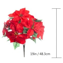 Discount ⌛ Red Poinsettia Bush by Ashland® 😍 -Ashland Shop 10700145 3