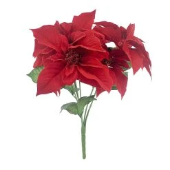 Outlet ⌛ Dark Red Poinsettia Bush by Ashland® 🛒