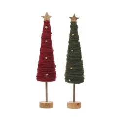New ❤️ Assorted 18.5" Wool Tabletop Tree by Ashland® 🔔