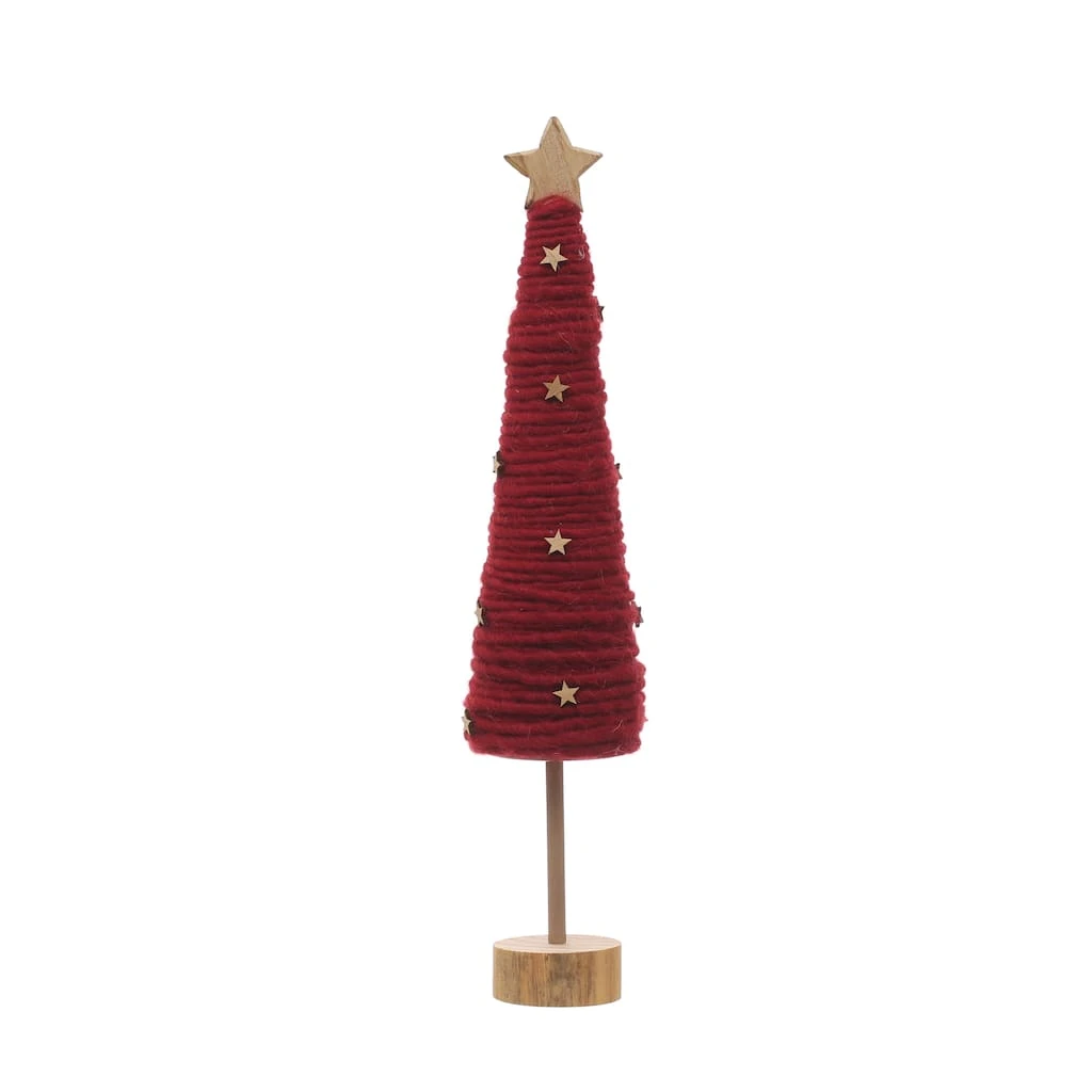 New ❤️ Assorted 18.5" Wool Tabletop Tree by Ashland® 🔔 5 New ❤️ Assorted 18.5" Wool Tabletop Tree by Ashland® 🔔 - Image 3