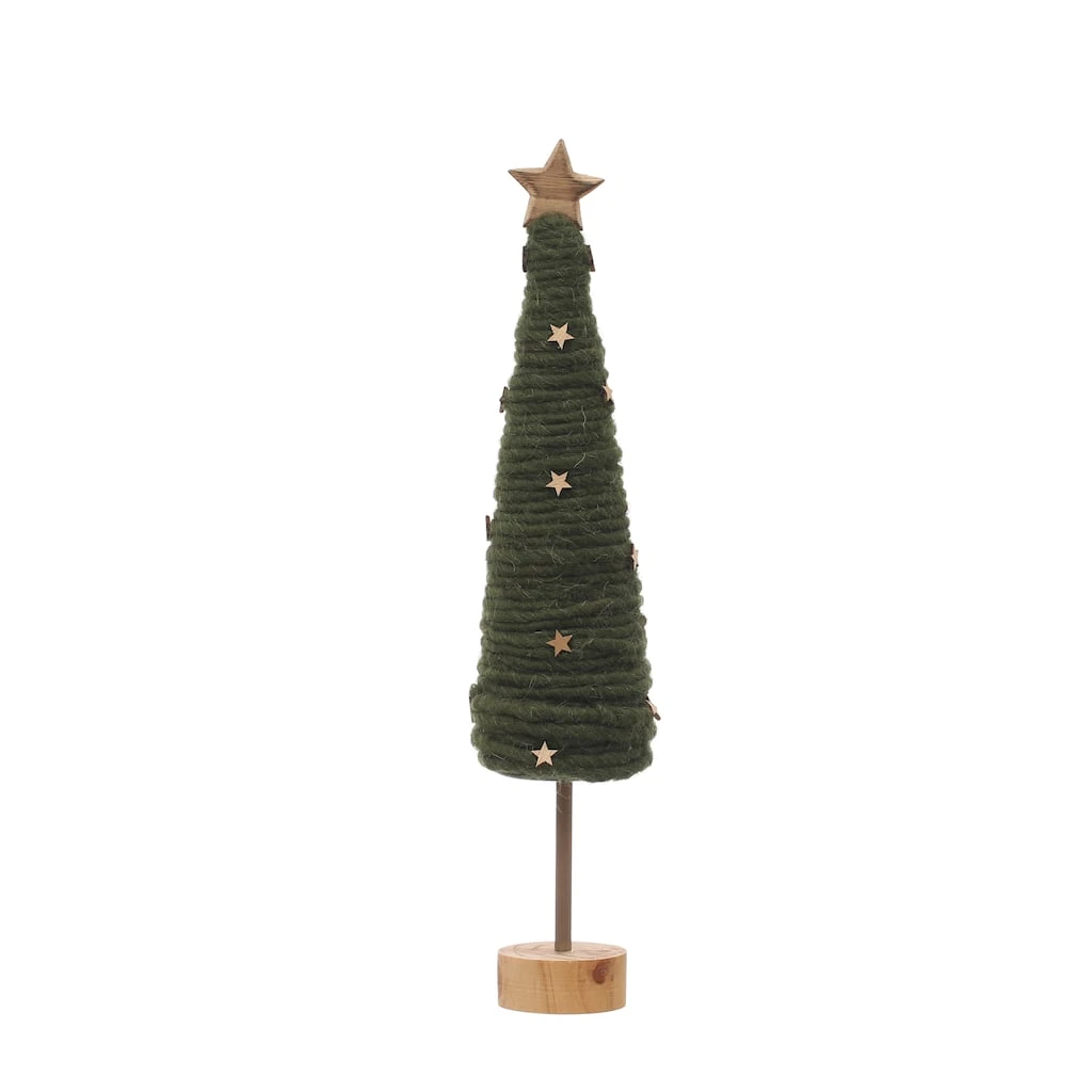 New ❤️ Assorted 18.5" Wool Tabletop Tree by Ashland® 🔔 6 New ❤️ Assorted 18.5" Wool Tabletop Tree by Ashland® 🔔 - Image 4
