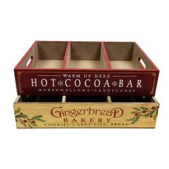 Promo ✨ Assorted 17.7" 💯 Christmas Crate by Ashland® 🌟