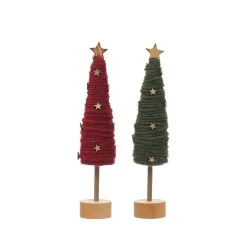 Budget 👍 Assorted 13" Wool Tabletop Tree by Ashland® ⌛