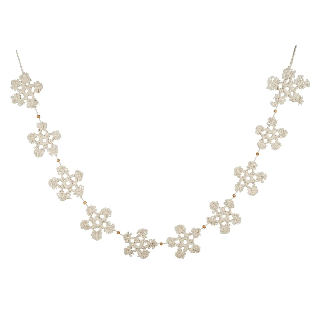 Best deal 🤩 6ft. Macramé Snowflake Garland by Ashland® ✔️ 4 Best deal 🤩 6ft. Macramé Snowflake Garland by Ashland® ✔️ - Image 2